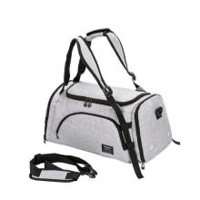 Outdoor Multi-Function Large Capacity Nylon Handbag Foldable Travel Bag with Shoes Compartment